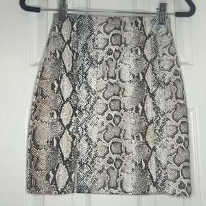 PAPYA SNAKE SKIRT